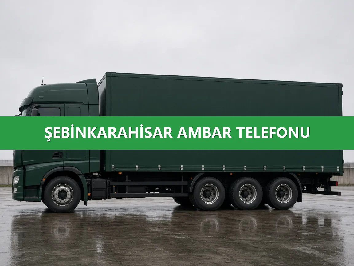 Şebinkarahisar Ambar Telefonu