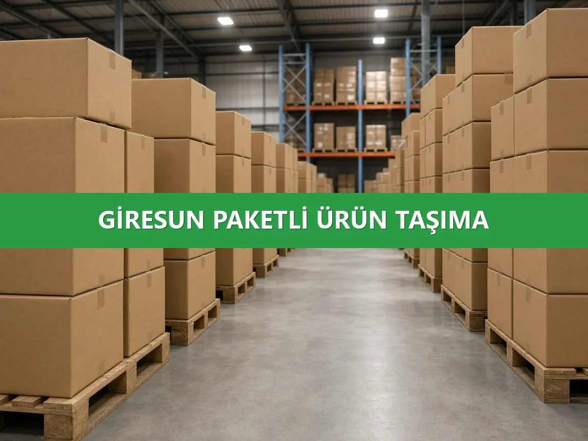 Giresun Kolili Yük Taşıma Planlama